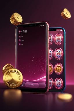 Smartphone mit Bet-Portal-App